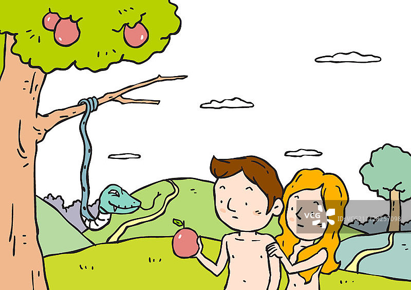 耶稣基督插画图片素材