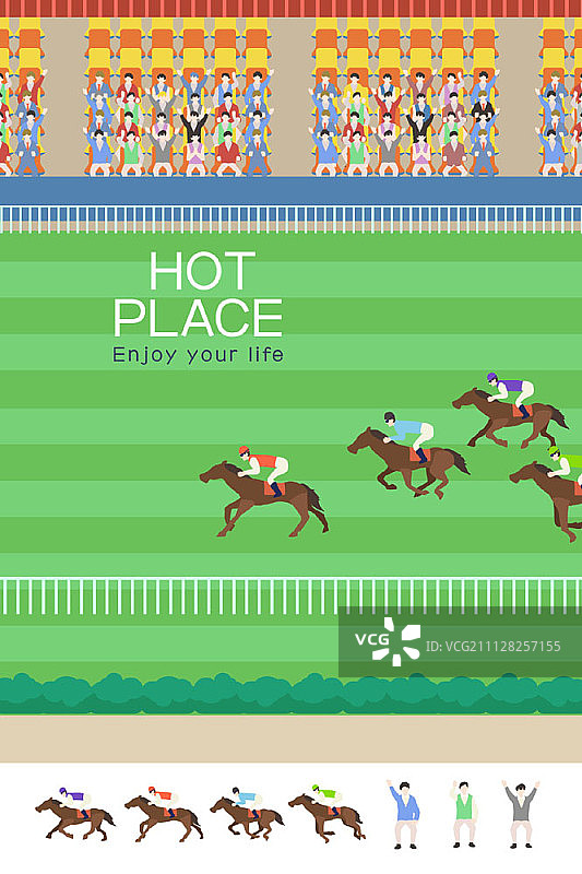 城市生活掠影图片素材