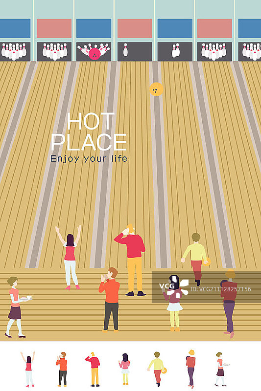 城市生活掠影图片素材