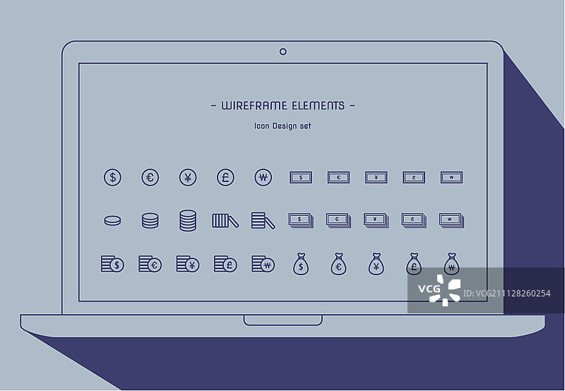 行图标设置图片素材