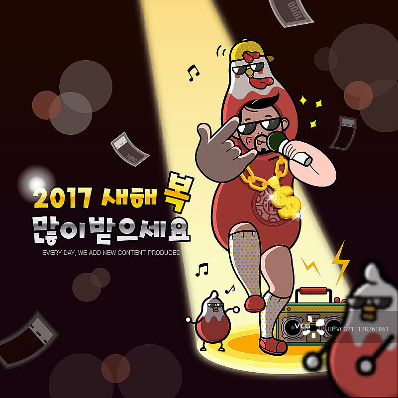 卡通小鸡角色图片素材