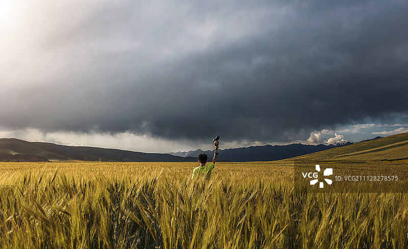 稻草人图片素材