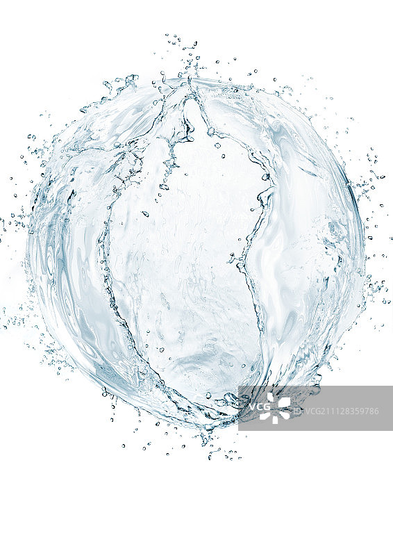 溅起的水花图片素材