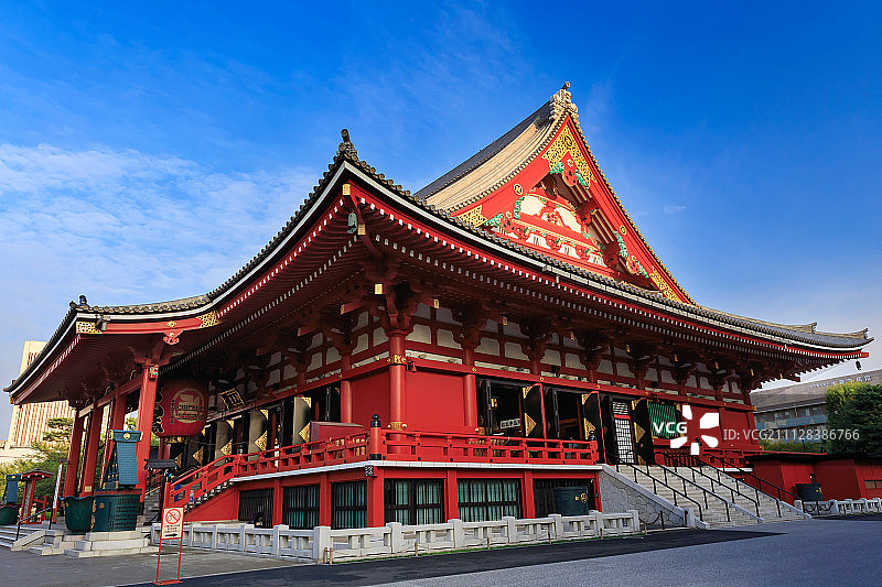 日本东京浅草寺图片素材