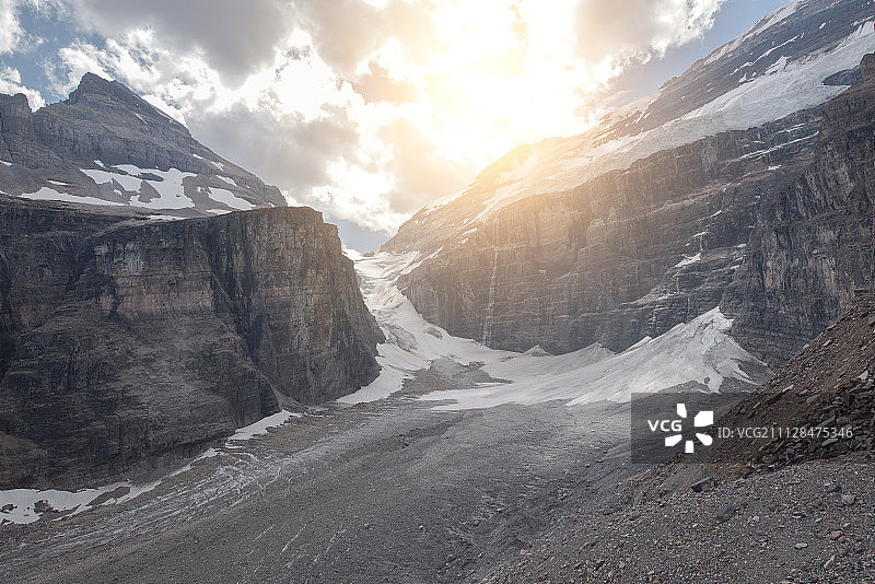 The Rocky Mountain Lake Louise图片素材