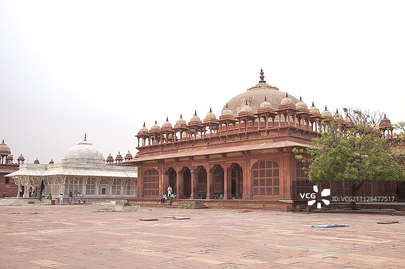 法第普西克里城,阿格拉,印度图片素材