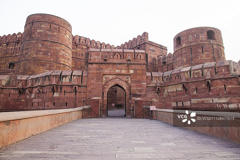 阿格拉古堡,阿格拉,印度图片素材