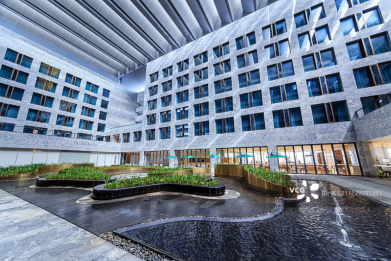 现代酒店大堂图片素材