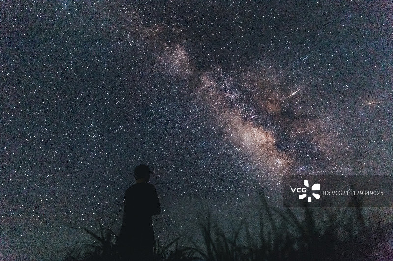 嵛山岛星空图片素材