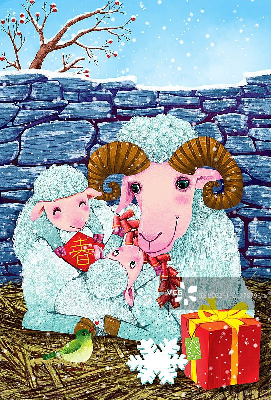 与家人过节其乐融融图片素材