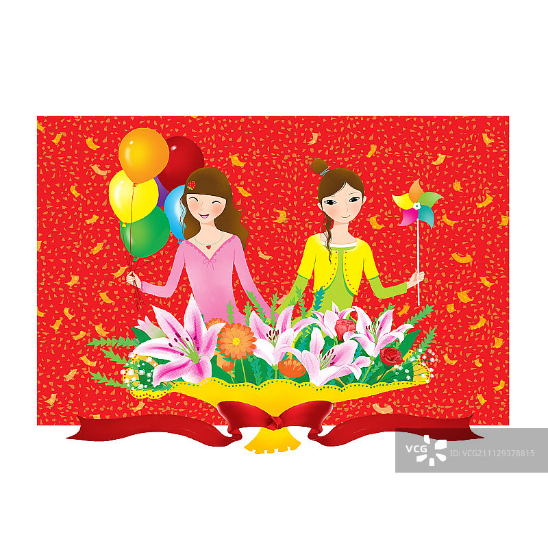 节日的祝福图片素材