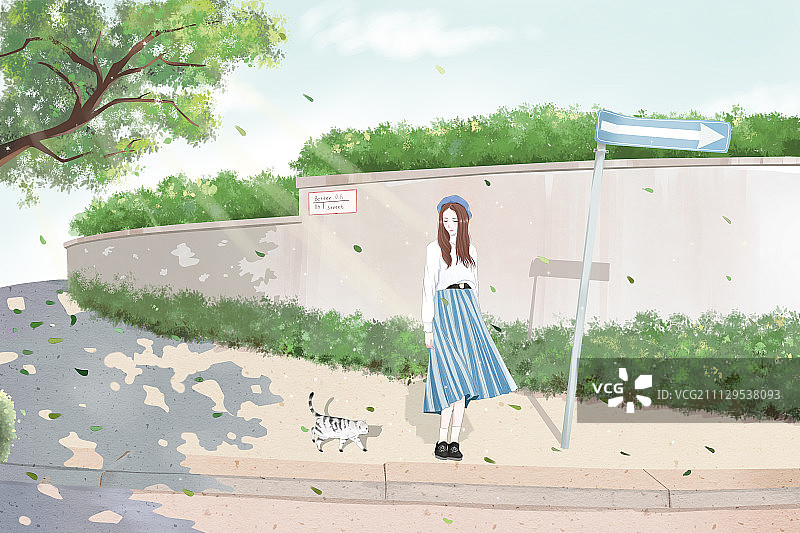 花火灌木街图片素材