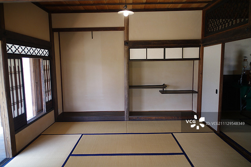 1772年建成的旧东甫村中村家住宅，埼玉县越谷市有形文化财产图片素材