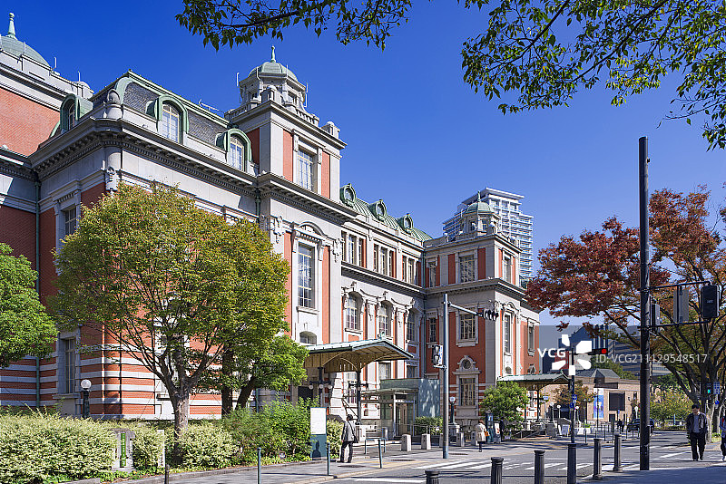日本大阪市中央公会堂，中之岛图片素材