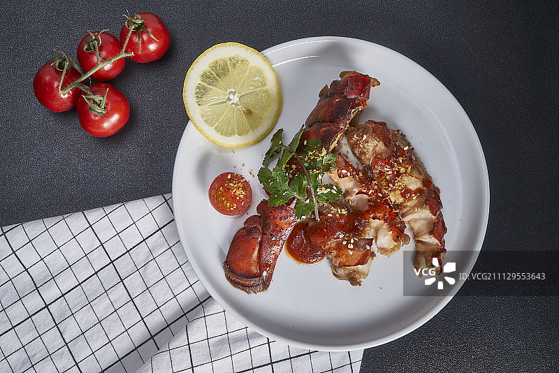 特色澳洲小龙虾图片素材