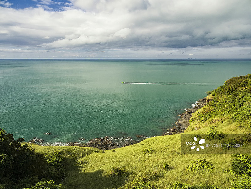 泰国兰塔岛高视角图片素材