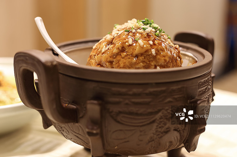 扬州名菜狮子头图片素材