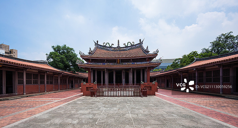 台湾台南孔庙大成殿图片素材