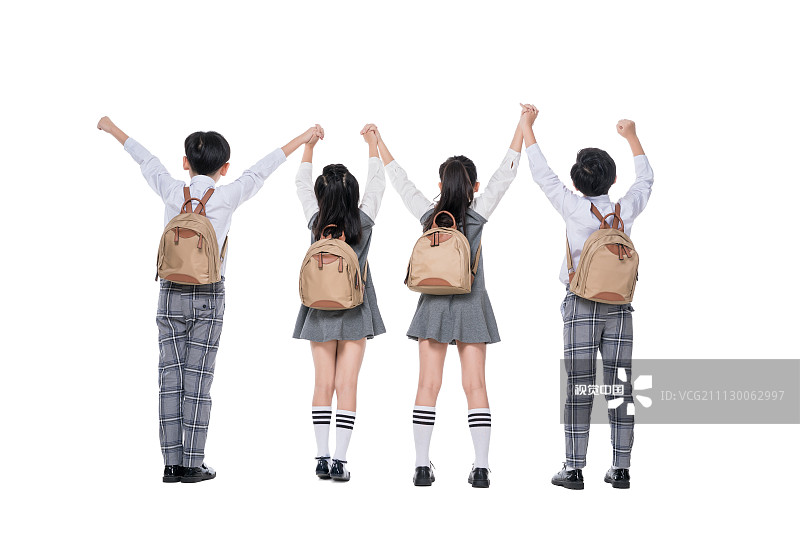 快乐的小学生图片素材