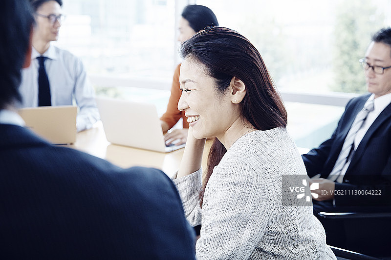 商业会议室图片素材