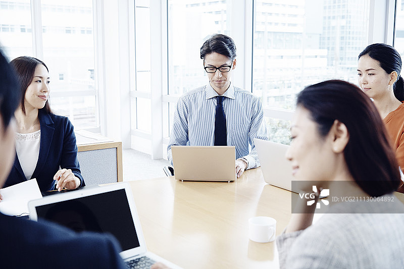 商业会议室图片素材