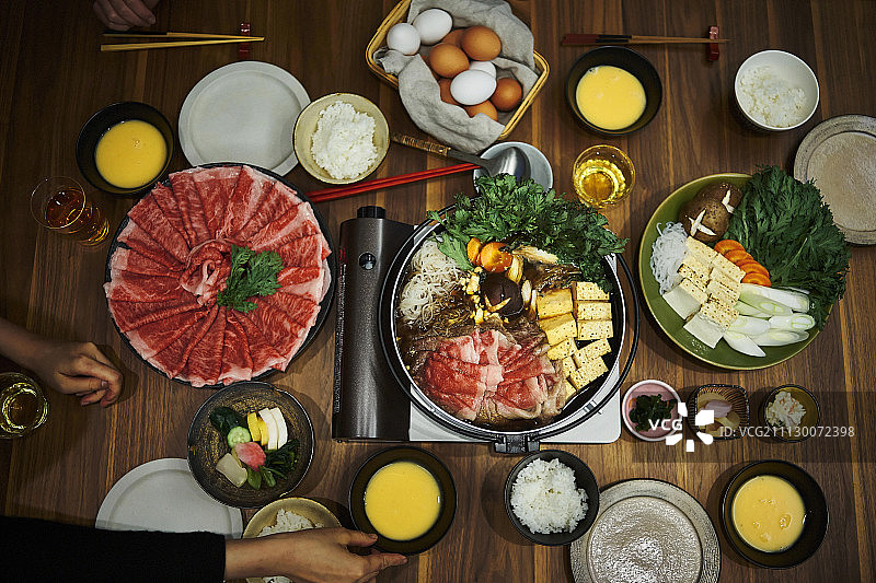 寿喜烧人物图片素材