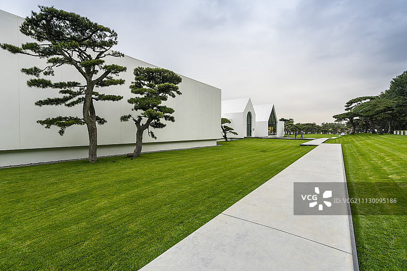 北京松美术馆图片素材