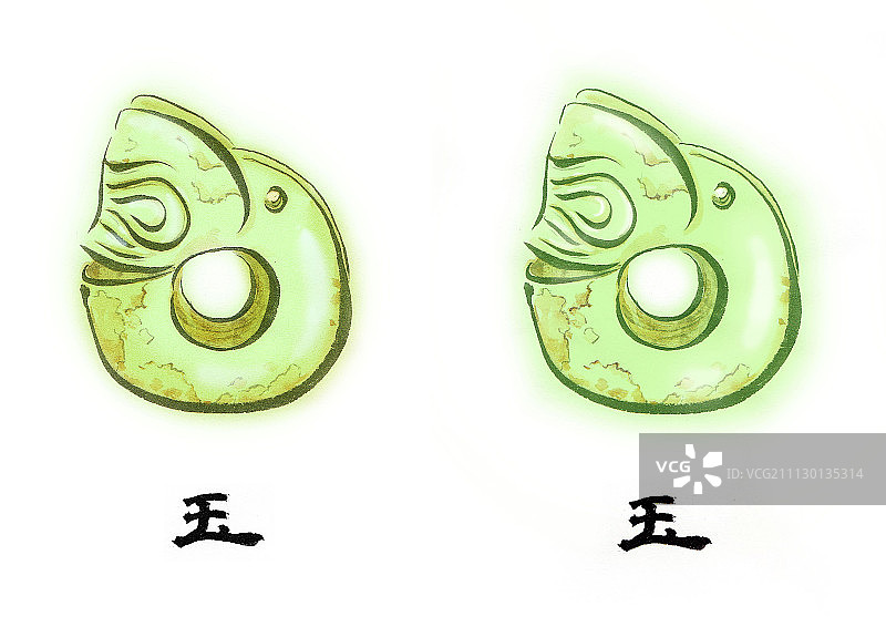 玉字配图-3图片素材