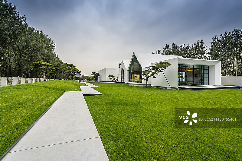 北京松美术馆图片素材