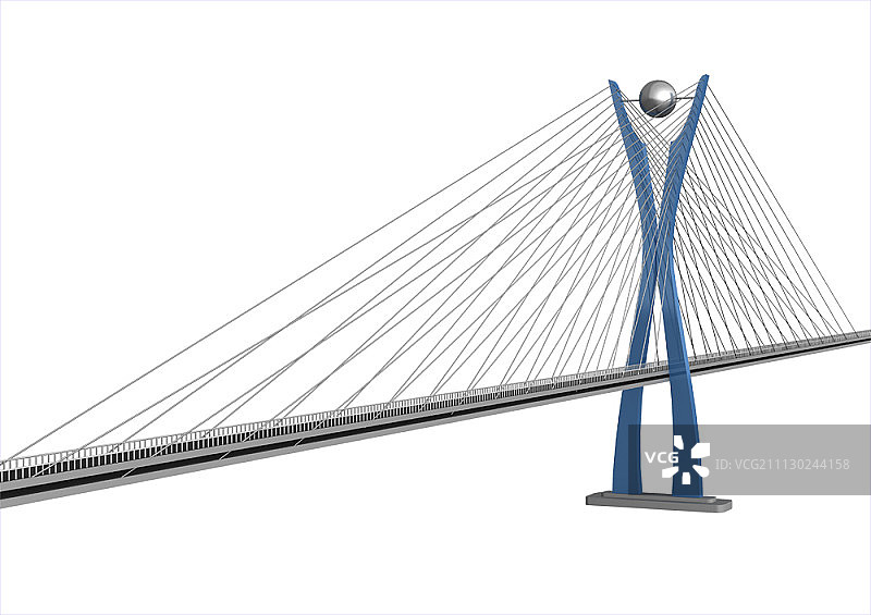 3D桥梁图片素材