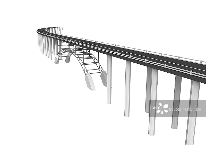 3D桥梁图片素材
