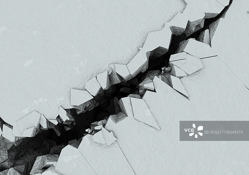开裂的墙壁图片素材