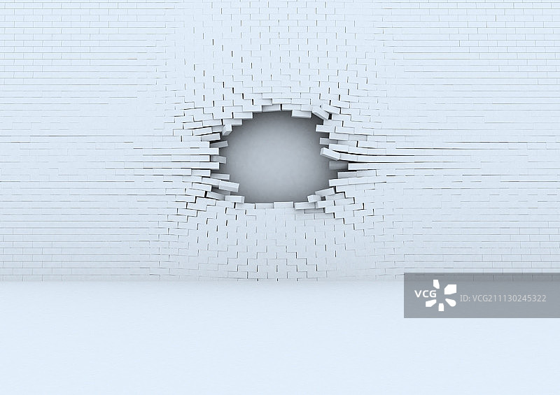 受损的墙壁图片素材