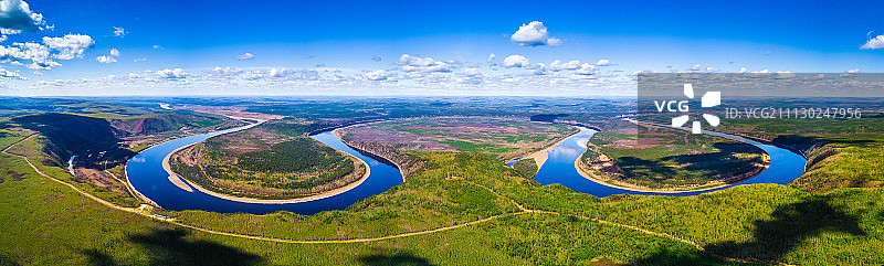 黑龙江漠河秋季风光图片素材