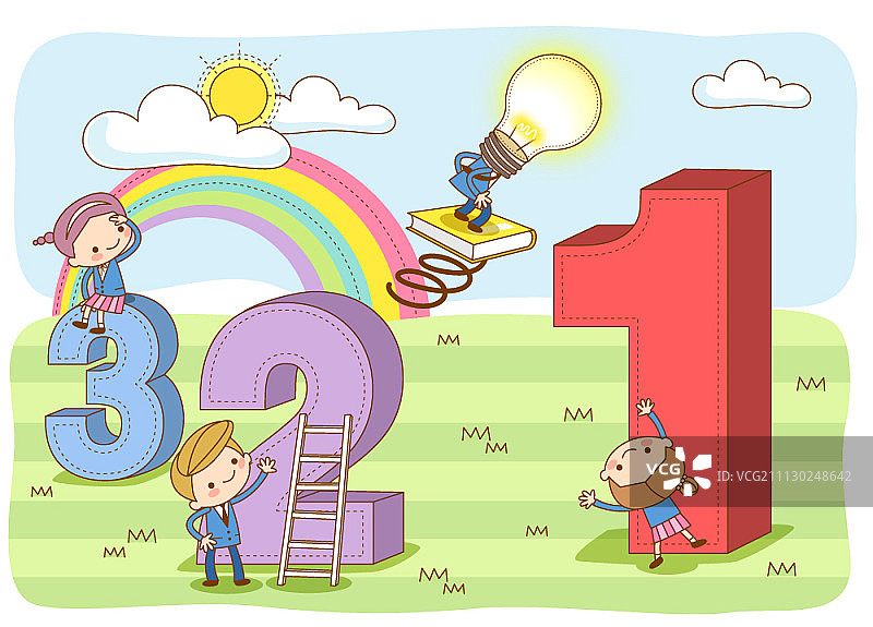 杰出创意插画图片素材