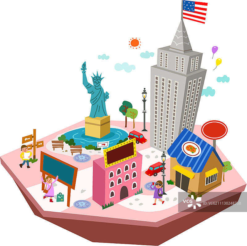 欢迎来到美国图片素材