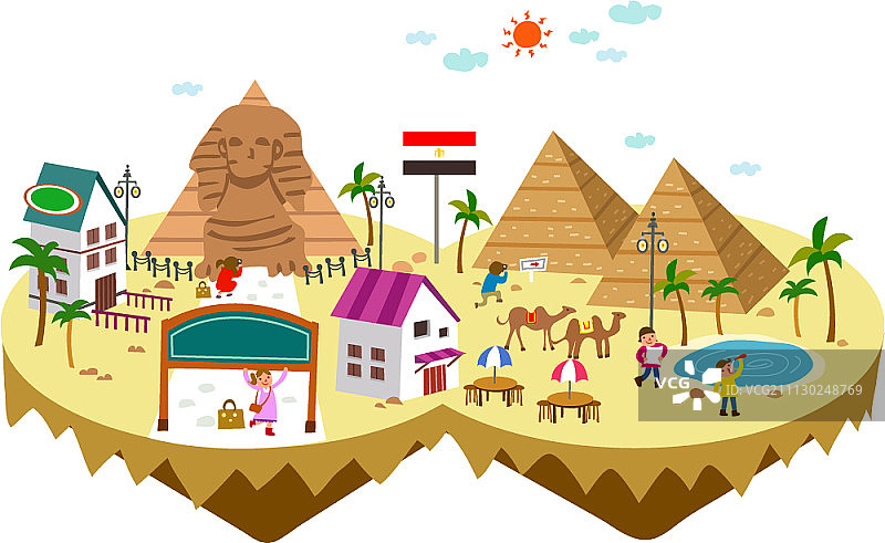 欢迎来到埃及图片素材