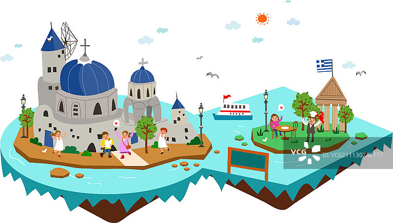 欢迎来到希腊图片素材