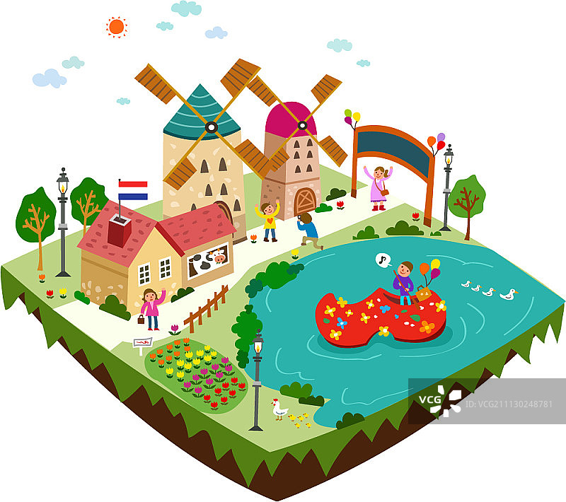 欢迎来到荷兰图片素材