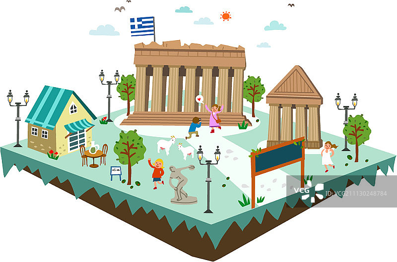 欢迎来到希腊图片素材