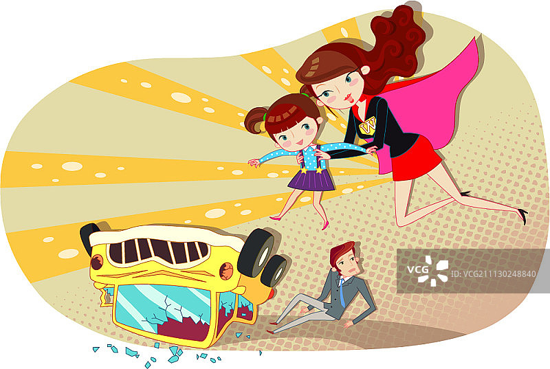 阿尔法女性插画图片素材