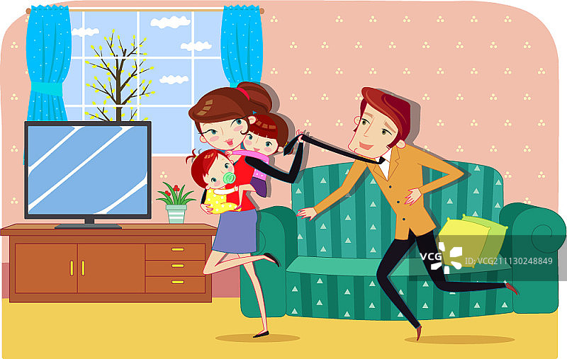 阿尔法女性插画图片素材