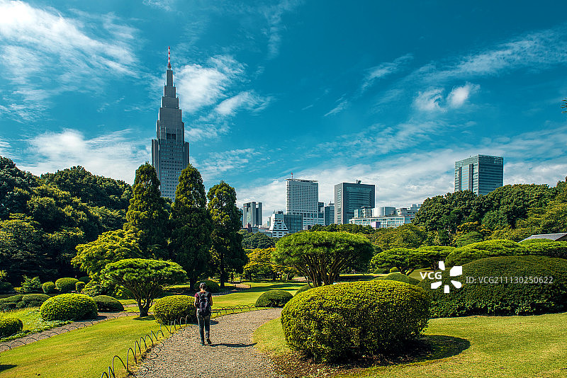 新宿御苑图片素材