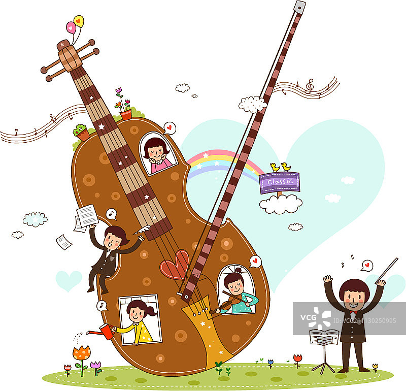 人们享受文化生活图片素材