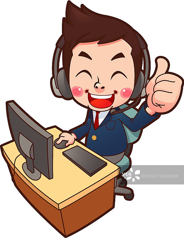 穿校服的学生形象图片素材