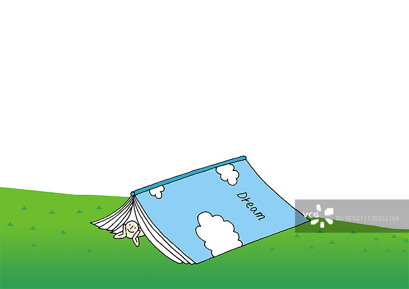 想象中的人物线条画图片素材