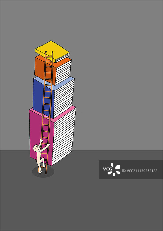 想象中的人物线条画图片素材