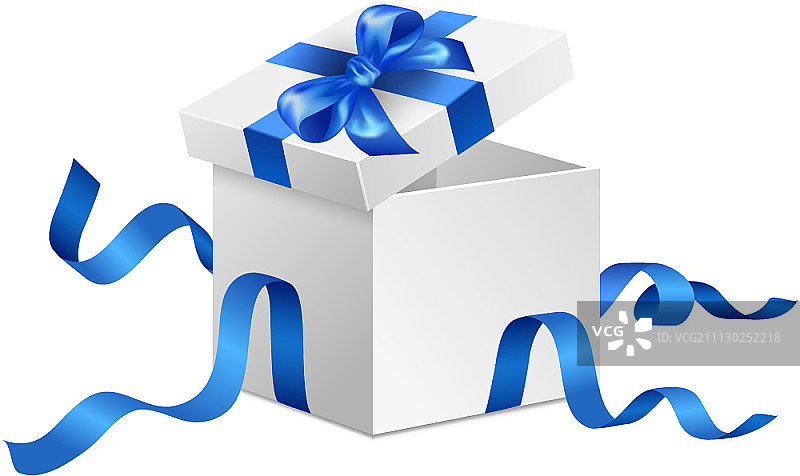 带丝带的礼品盒图片素材