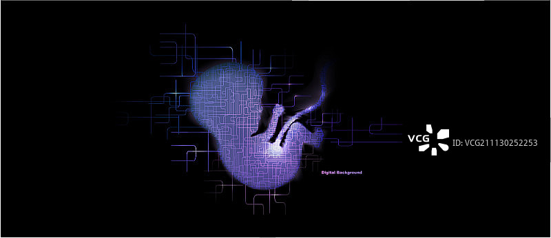 数字背景图片素材