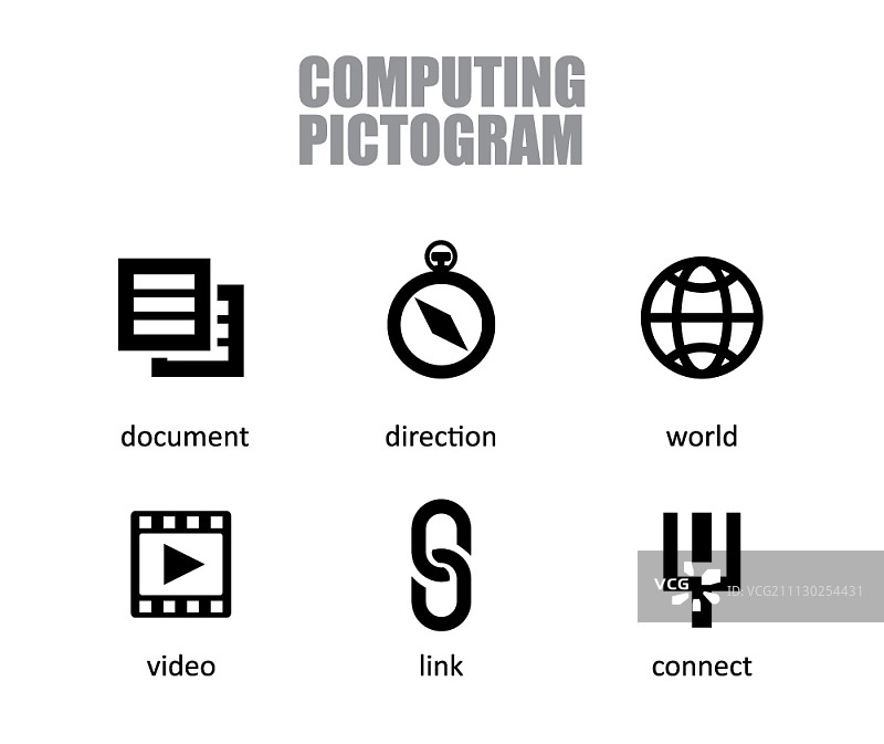 计算机图标合集图片素材